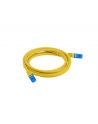 LANBERG patchcord cat.6A FTP LSZH CCA 1m yellow - nr 5