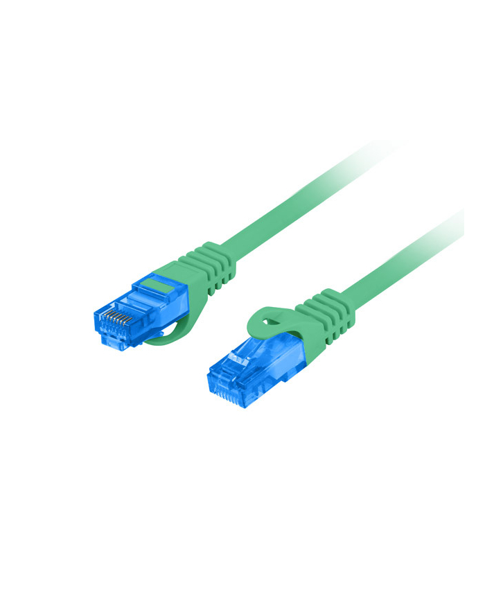 LANBERG patchcord cat.6A FTP LSZH CCA 2m green główny