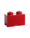 Room Copenhagen LEGO Storage Brick 2 czerwony - RC40021730 - nr 1