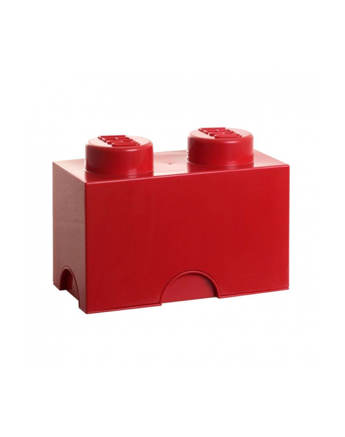Room Copenhagen LEGO Storage Brick 2 czerwony - RC40021730 główny