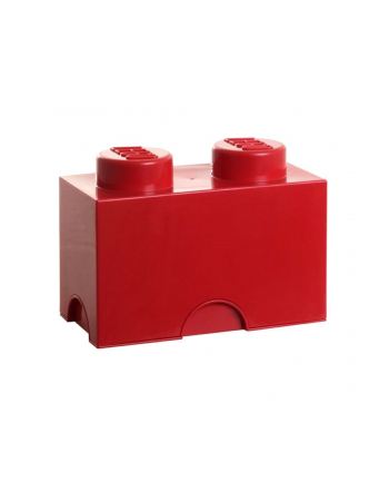 Room Copenhagen LEGO Storage Brick 2 czerwony - RC40021730