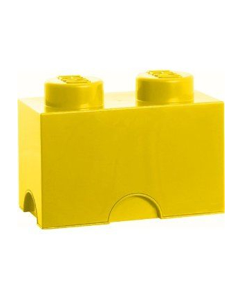 Room Copenhagen LEGO Storage Brick 2 żółty - RC40021732