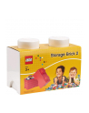 Room Copenhagen LEGO Storage Brick 2 biały - RC40021735 - nr 1