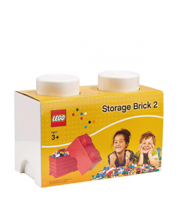 Room Copenhagen LEGO Storage Brick 2 biały - RC40021735