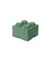 Room Copenhagen LEGO Storage Brick 4 sand zielony - RC40031747 - nr 1