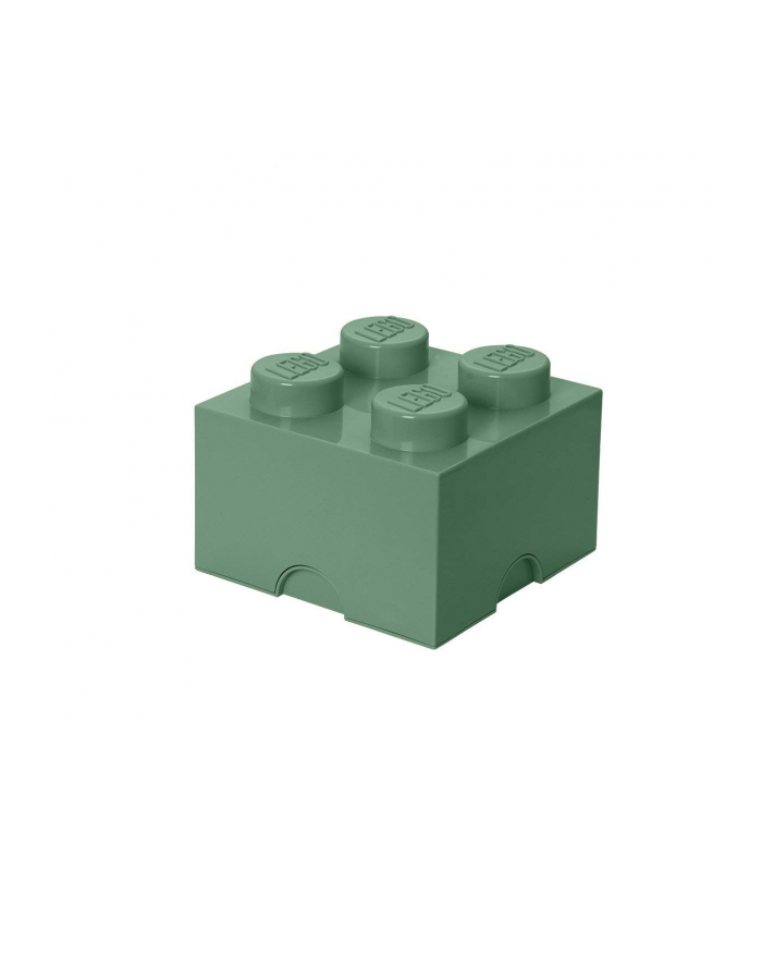 Room Copenhagen LEGO Storage Brick 4 sand zielony - RC40031747 główny