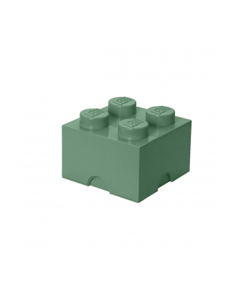 Room Copenhagen LEGO Storage Brick 4 sand zielony - RC40031747