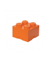 Room Copenhagen LEGO Storage Brick 4 pomarańczowy - RC40031760 - nr 1