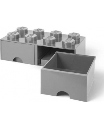 Room Copenhagen LEGO Brick Drawer 8 szary - RC40061740
