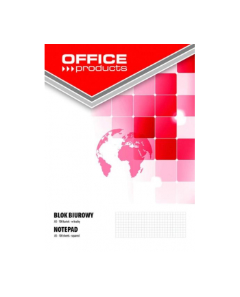 pbs connect Blok biurowy OFFICE PRODUCTS A5 w kratkę 100 kartek 70gsm