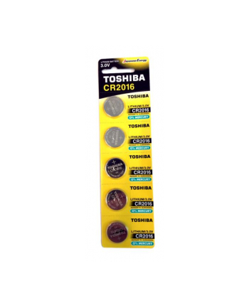 inni Bateria TOSHIBA CR2016 3V p5/blister cena za 1szt