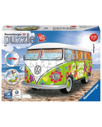 Puzzle 3D 162el Volkswagen T1 Hippie 125326 RAVENSBURGER