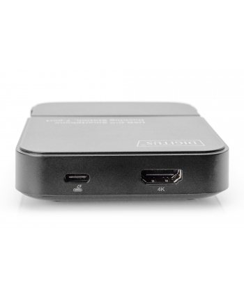 digitus Stacja dokująca do smartfonów USB Typ C 7 portów, HDMI 4K 30Hz SD