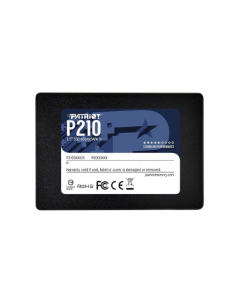 patriot Dysk SSD 512GB P210 520/430 MB/s SATA III 2.5