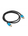 lanberg Kabel HDMI M/M V2.0 1M PEŁNA MIEDŹ CZARNY BOX PREMIUM CERTYFIKAT - nr 1