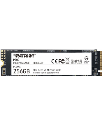 patriot Dysk SSD 256GB Viper P300 1700/1100 PCIe M.2 2280