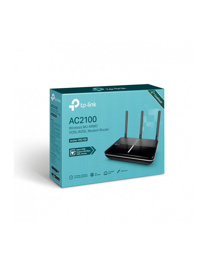 tp-link Router  Archer VR2100  ADSL/VDSL 4LAN 1USB główny