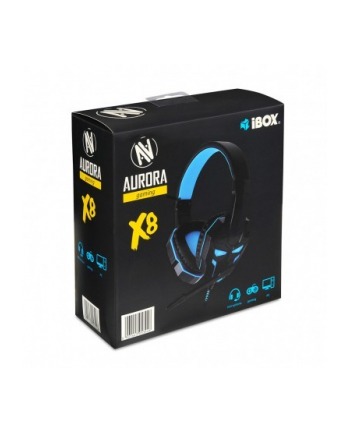 ibox Słuchawki X8 Gaming z mikrofonem