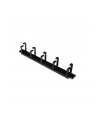 digitus Organizer kablowy poziomy typu RING 19' 1U 40x483x60mm czarny - nr 6
