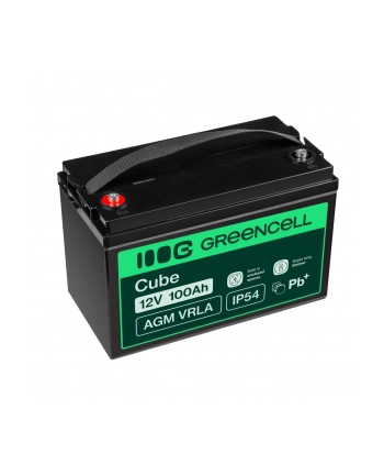 GREEN CELL Battery AGM 12V 100Ah