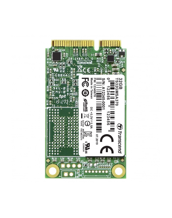 TRANSCEND 32GB mSATA SSD SATA III MLC główny