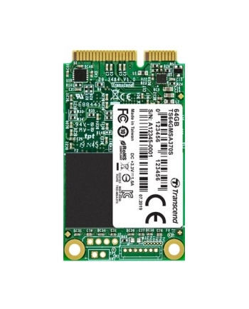 TRANSCEND 64GB mSATA SSD SATA III MLC