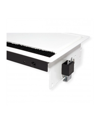 Bachmann 911000 CONI - kaseta do wbudowania biała krótka RAL 9001 wymiary zewnętrzne 248x151 mm wymiary montażowe 237x139 mm