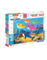 Clementoni Puzzle 104el Maxi Baby Shark 23751 - nr 1
