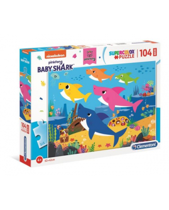 Clementoni Puzzle 104el Maxi Baby Shark 23751