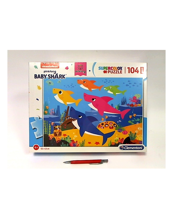 Clementoni Puzzle 104el Maxi Baby Shark 23751 główny