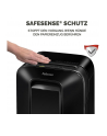 fellowes Niszczarka LX201 czarna P-5 ścinki 2x12mm - nr 52