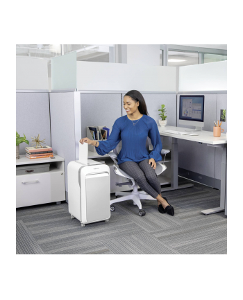 fellowes Niszczarka LX221 biała P-5 ścinki 2x12mm