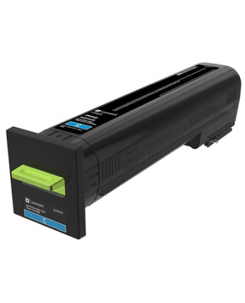 LEXMARK CX825 Cartridge of toner cyan very high capacity 22K