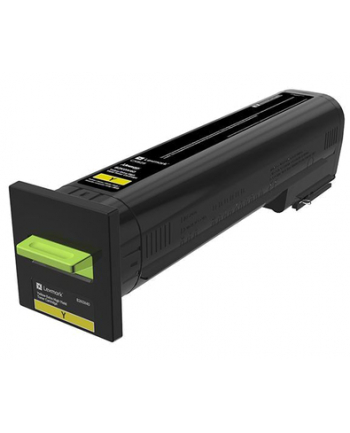 LEXMARK CX825 Cartridge of toner Yellow very high capacity 22K