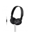 sony Słuchawki MDR-ZX110AP czarne - nr 5