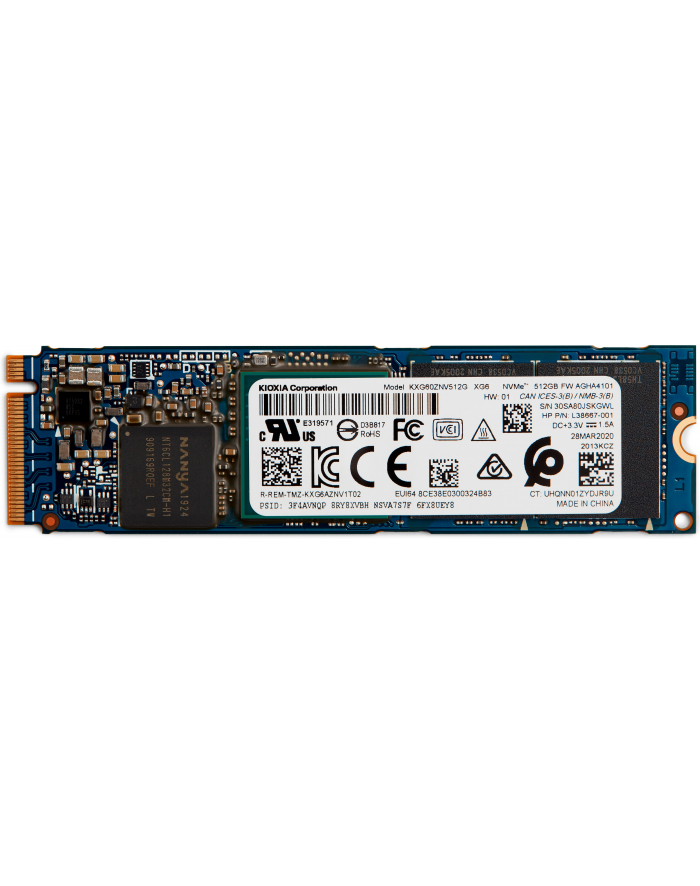 hp inc. HP 512GB PCI-e 3x4 NVMe M2 SSD główny