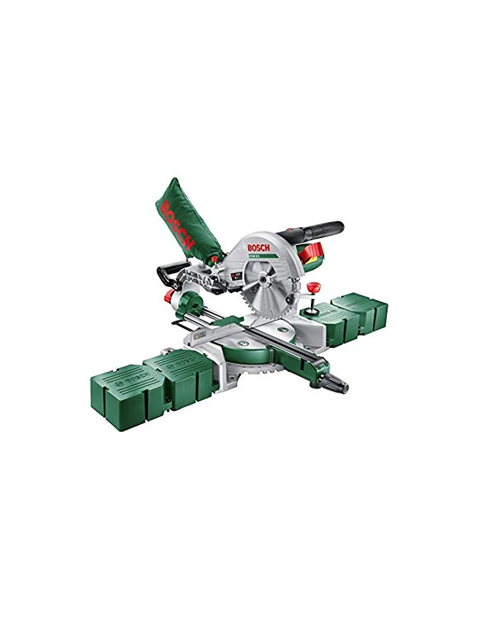 bosch powertools Bosch PCM 8 S miter saw (green, 1,200 watts, with pull function) główny