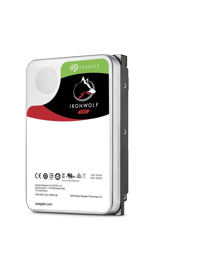 SEAGATE IronWolf 12TB 7200rpm SATA III 3.5inch Internal NAS HDD Retail SinglePack główny