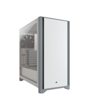 CORSAIR 4000D Tempered Glass Mid-Tower White case