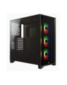 CORSAIR iCUE 4000X RGB Tempered Glass Mid-Tower Black case - nr 33