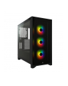 CORSAIR iCUE 4000X RGB Tempered Glass Mid-Tower Black case - nr 2