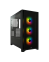 CORSAIR iCUE 4000X RGB Tempered Glass Mid-Tower Black case - nr 9