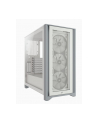 CORSAIR iCUE 4000X RGB Tempered Glass Mid-Tower White case - nr 85