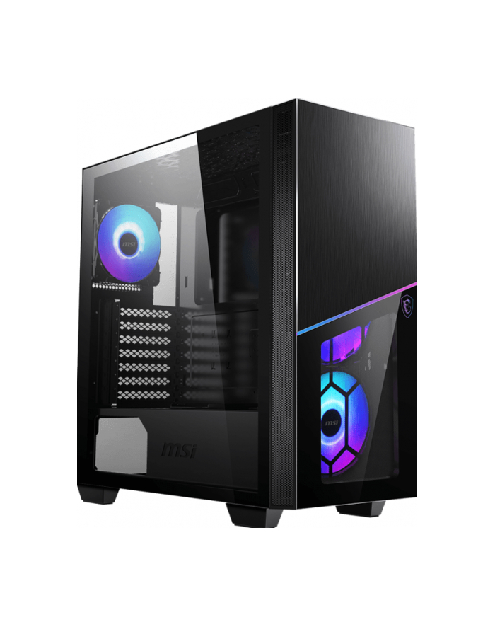 MSI MPG SEKIRA 100R Mid tower 2xUSB 3.0 1xType C 4x120mm ARGB Fan Tempered Glass Window główny