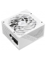 ASUS ROG Strix 850W White Edition PSU Power Supply ROG heatsinks Axial-tech fan design dual ball fan bearings 0dB technology 80 - nr 97