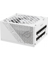 ASUS ROG Strix 850W White Edition PSU Power Supply ROG heatsinks Axial-tech fan design dual ball fan bearings 0dB technology 80 - nr 129