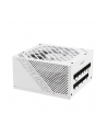 ASUS ROG Strix 850W White Edition PSU Power Supply ROG heatsinks Axial-tech fan design dual ball fan bearings 0dB technology 80 - nr 32