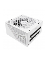 ASUS ROG Strix 850W White Edition PSU Power Supply ROG heatsinks Axial-tech fan design dual ball fan bearings 0dB technology 80 - nr 73