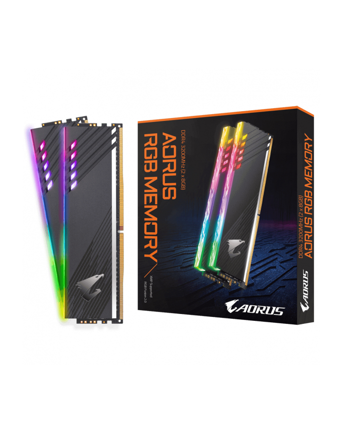 GIGABYTE AORUS RGB Memory DDR4 DIMM 16GB 2x8GB 3200MHz główny