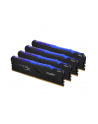 KINGSTON 128GB 2400MHz DDR4 CL15 DIMM Kit of 4 HyperX FURY RGB - nr 12